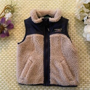 🌲❄️Kids L.L. Bean Unisex Sherpa Vest❄️🌲